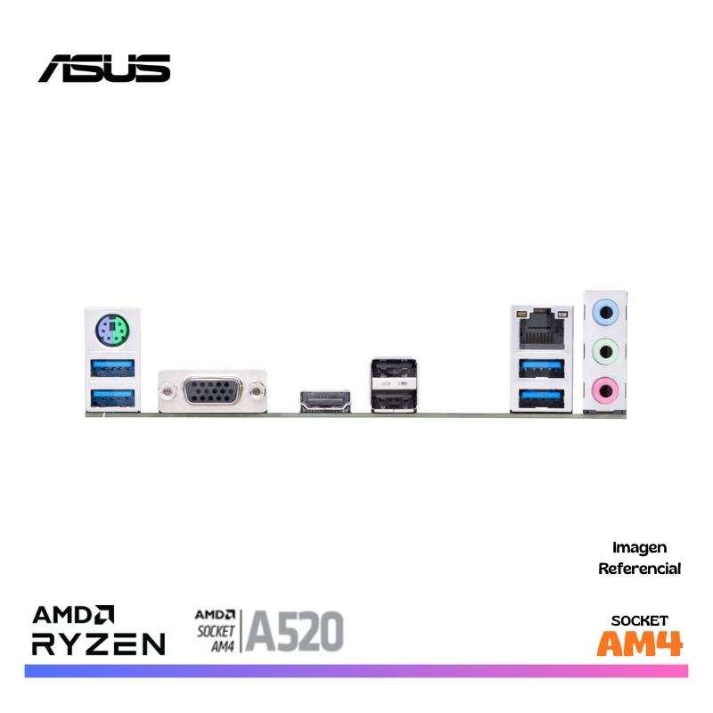MAINBOARD ASUS PRIME PRIME A520M-K AM4 AMD - Imagen 3