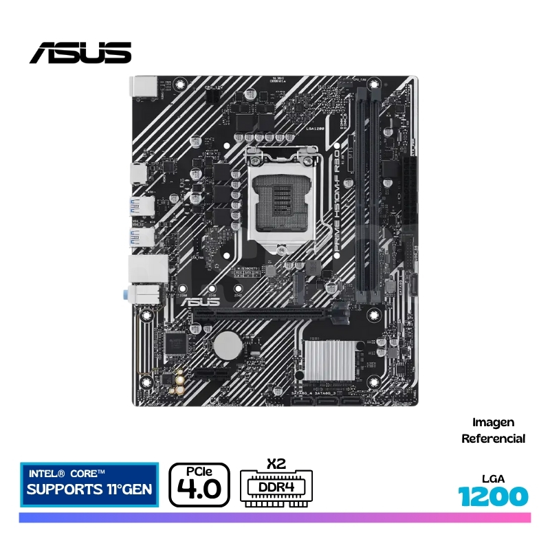 MAINBOARD ASUS PRIME H510M-F R3.0, LGA 1200 - Imagen 2
