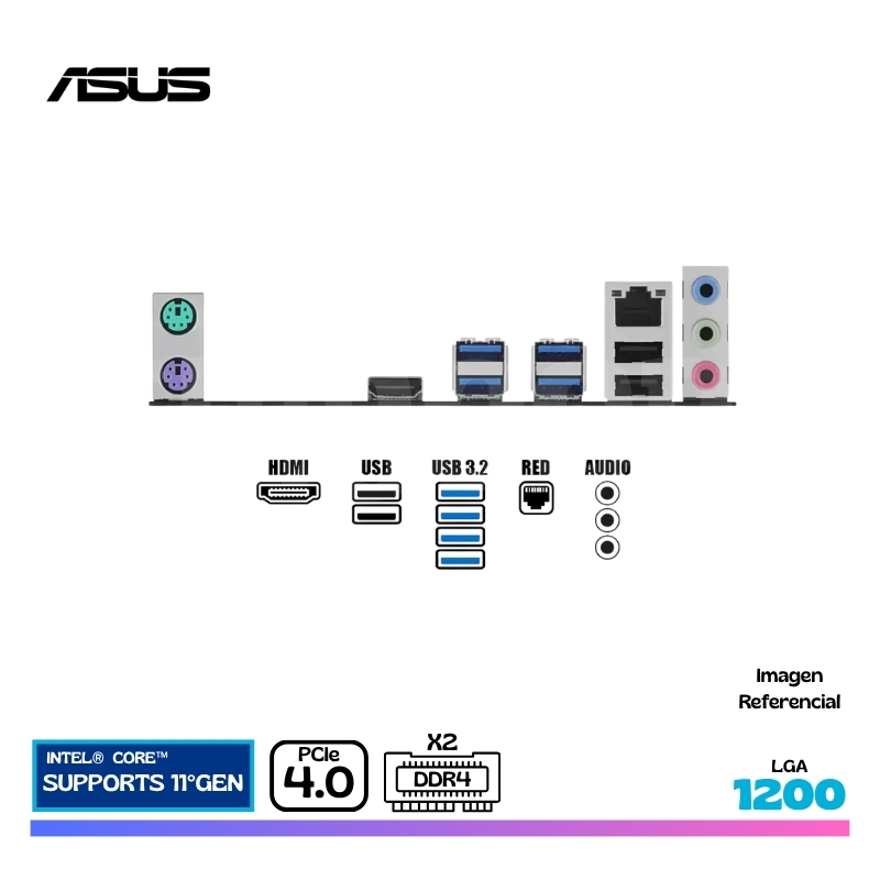 MAINBOARD ASUS PRIME H510M-F R3.0, LGA 1200 - Imagen 3