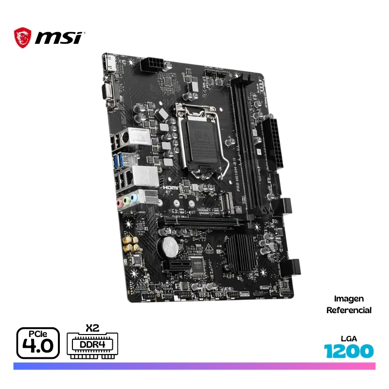 MAINBOARD MSI PRO H510M-B II, LGA 1200 - Imagen 4