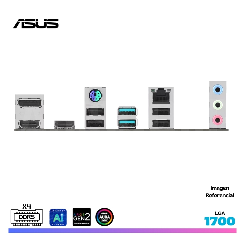 MAINBOARD ASUS PRIME B760M-A-CSM, DDR5, LGA 1700 - Imagen 4