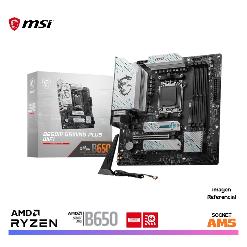 MAINBOARD MSI B650M GAMING WIFI, DDR5, AM5, AMD