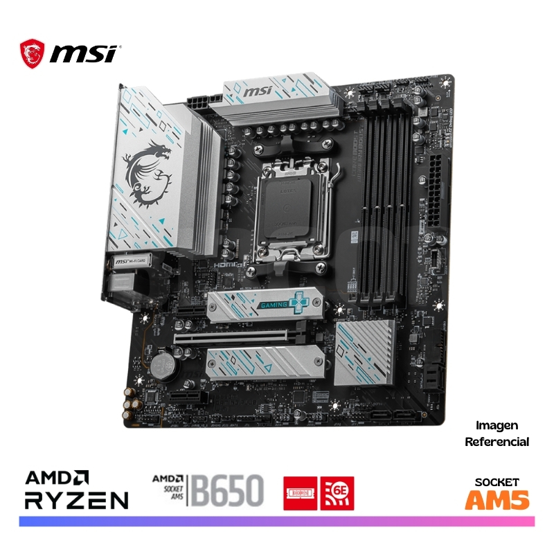 MAINBOARD MSI B650M GAMING WIFI, DDR5, AM5, AMD - Imagen 3