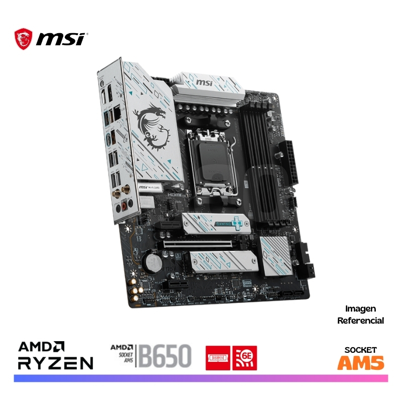 MAINBOARD MSI B650M GAMING WIFI, DDR5, AM5, AMD - Imagen 4