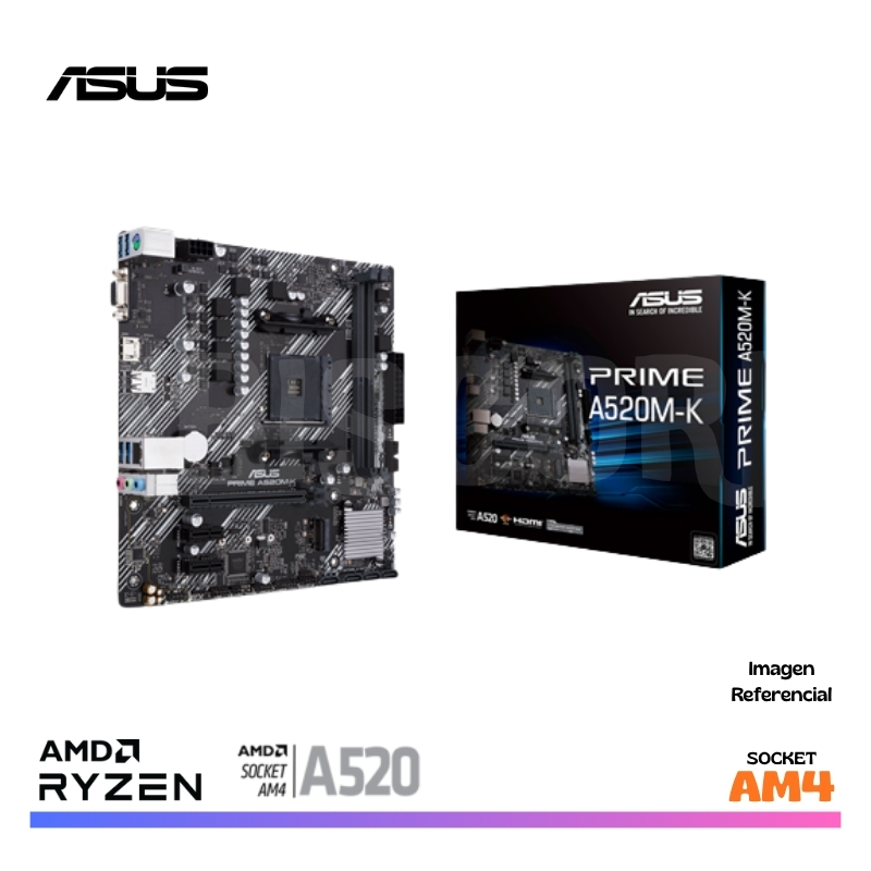 MAINBOARD ASUS PRIME PRIME A520M-K AM4 AMD